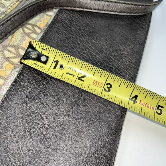 Sakroots Artist Circle Tote One World Beige Satchel Handbag Large - Picture 10 of 10